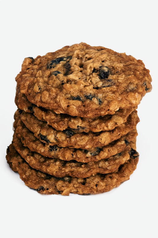 Oatmeal Raisin (4 baked cookies)